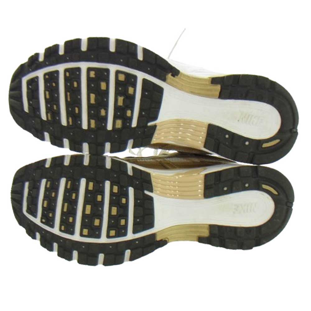 NIKE ナイキ IF1787-100 Women's P-6000 Gold ウィメンズ ゴールド ローカット スニーカー ゴールド系 ホワイト系 25.5cm【中古】