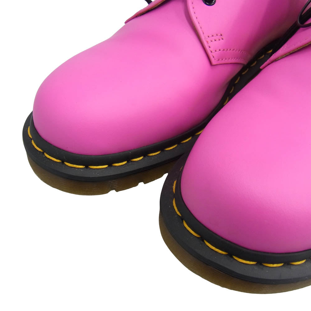 Dr.Martens ドクターマーチン ３ホール レザー シューズ ピンク系 uk6【美品】【中古】