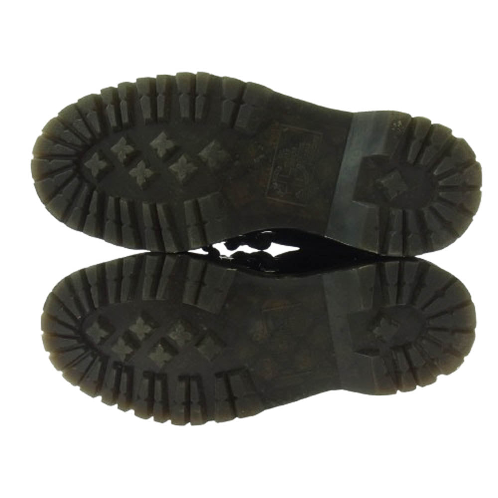 Dr.Martens ドクターマーチン daria ダリア 8ホール レザー ブーツ ブラック系 UK6【中古】