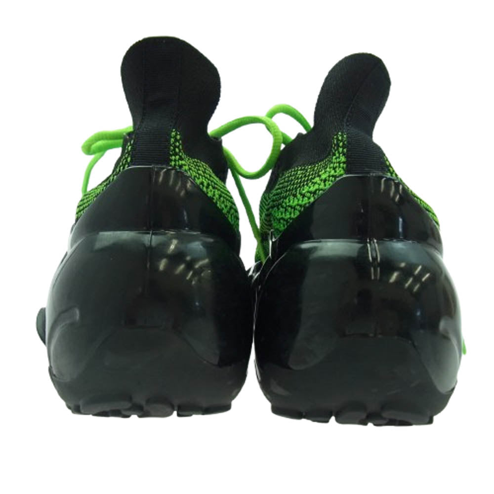 グラウンズ MOOPIE EL BLACK NEON GREEN ムーピー スニーカー ブラック系 グリーン系 26cm【中古】