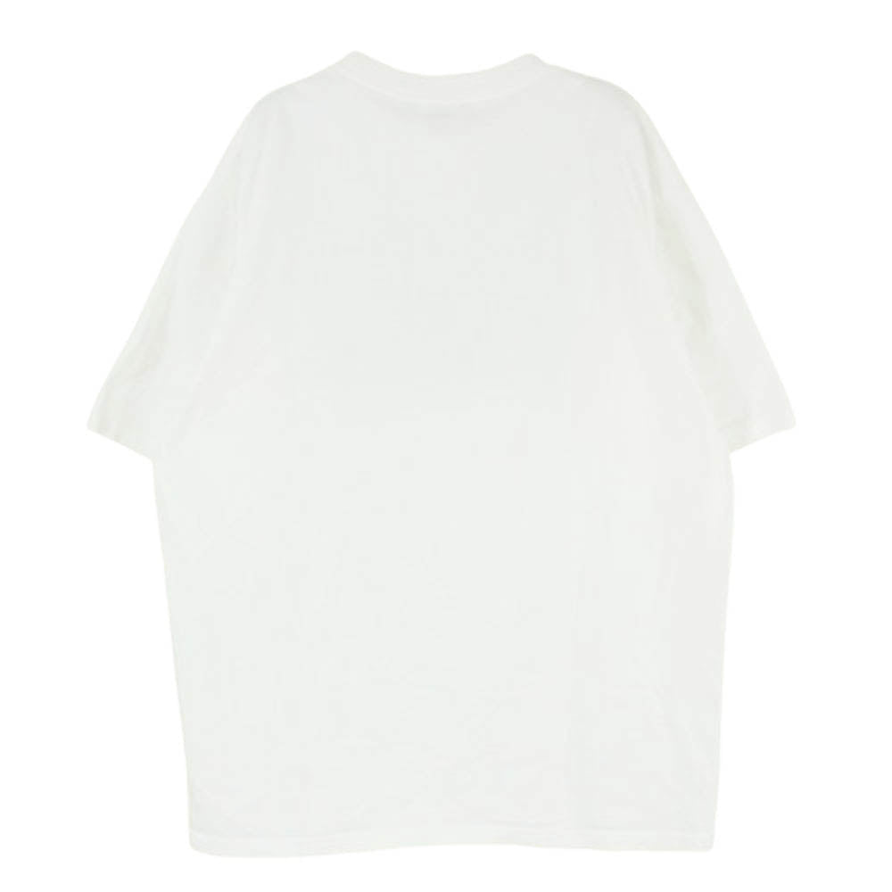 STANDARD CALIFORNIA スタンダードカリフォルニア ロゴプリント 半袖 Tシャツ ホワイト系 L【美品】【中古】