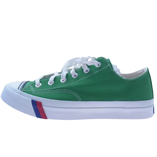 PRO-Keds プロケッズ PN1321 ROYAL AMERICA LO ロイヤルアメリカ ロー ローカット スニーカー グリーン系 オフホワイト系 27.5cm【極上美品】【中古】