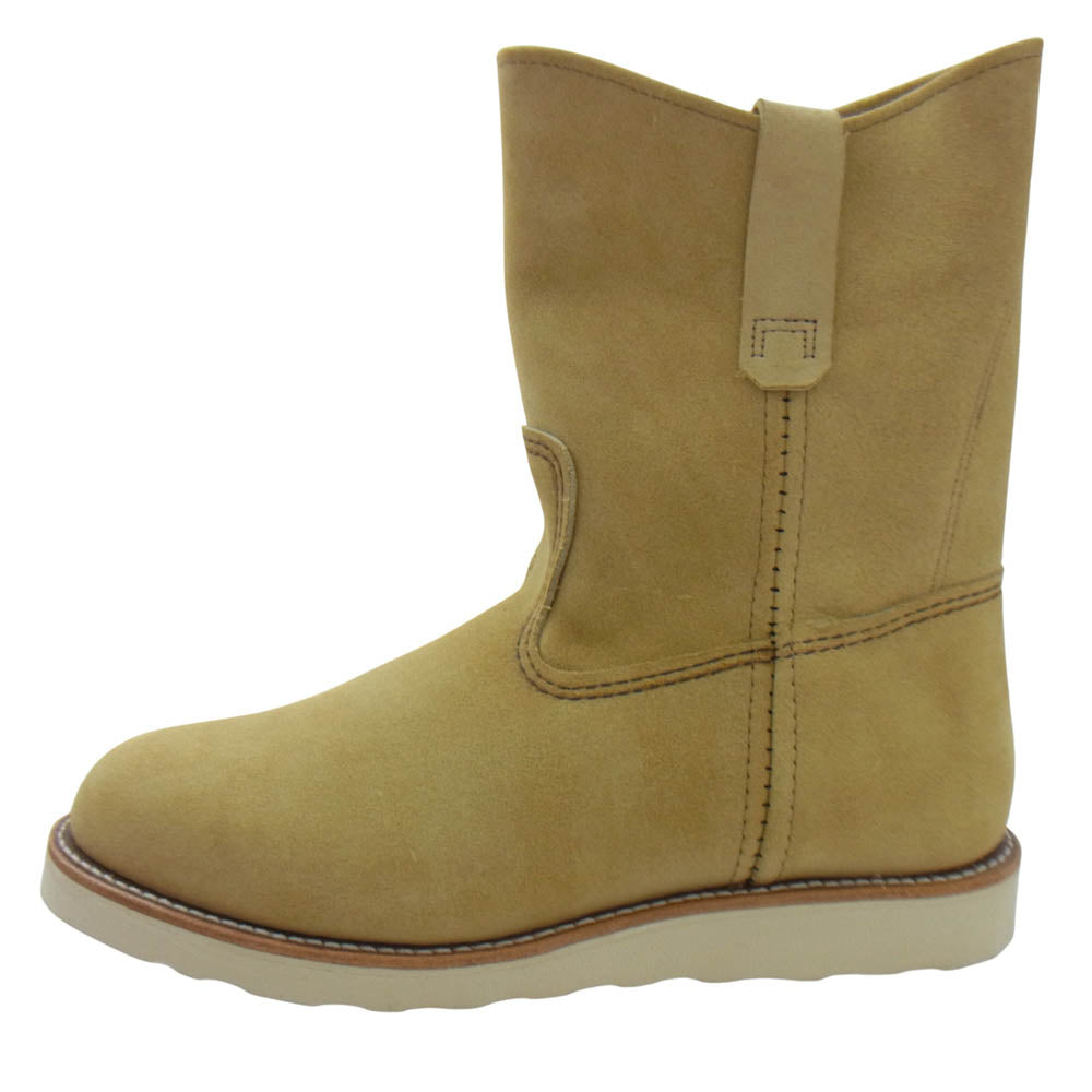 RED WING レッドウィング 8168 9-inch Pecos 9インチ ペコス スエード ブーツ ベージュ系 26.5cm【美品】【中古】