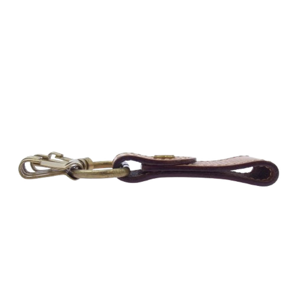 土屋鞄製造所 5連 ナチューラ ヌメ革 キーホルダー ブラウン系【中古