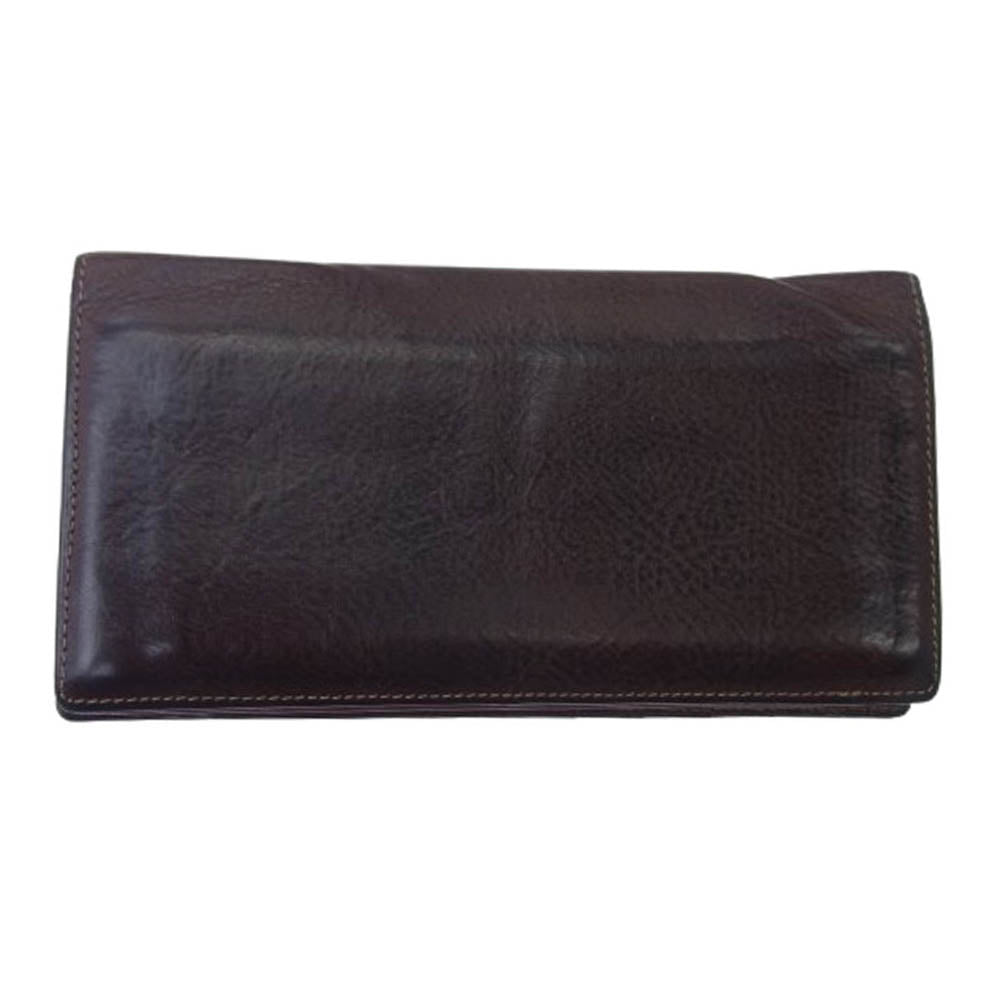 COCOMEISTER ココマイスター レザー ロングウォレット 長財布 ブラウン系【中古】