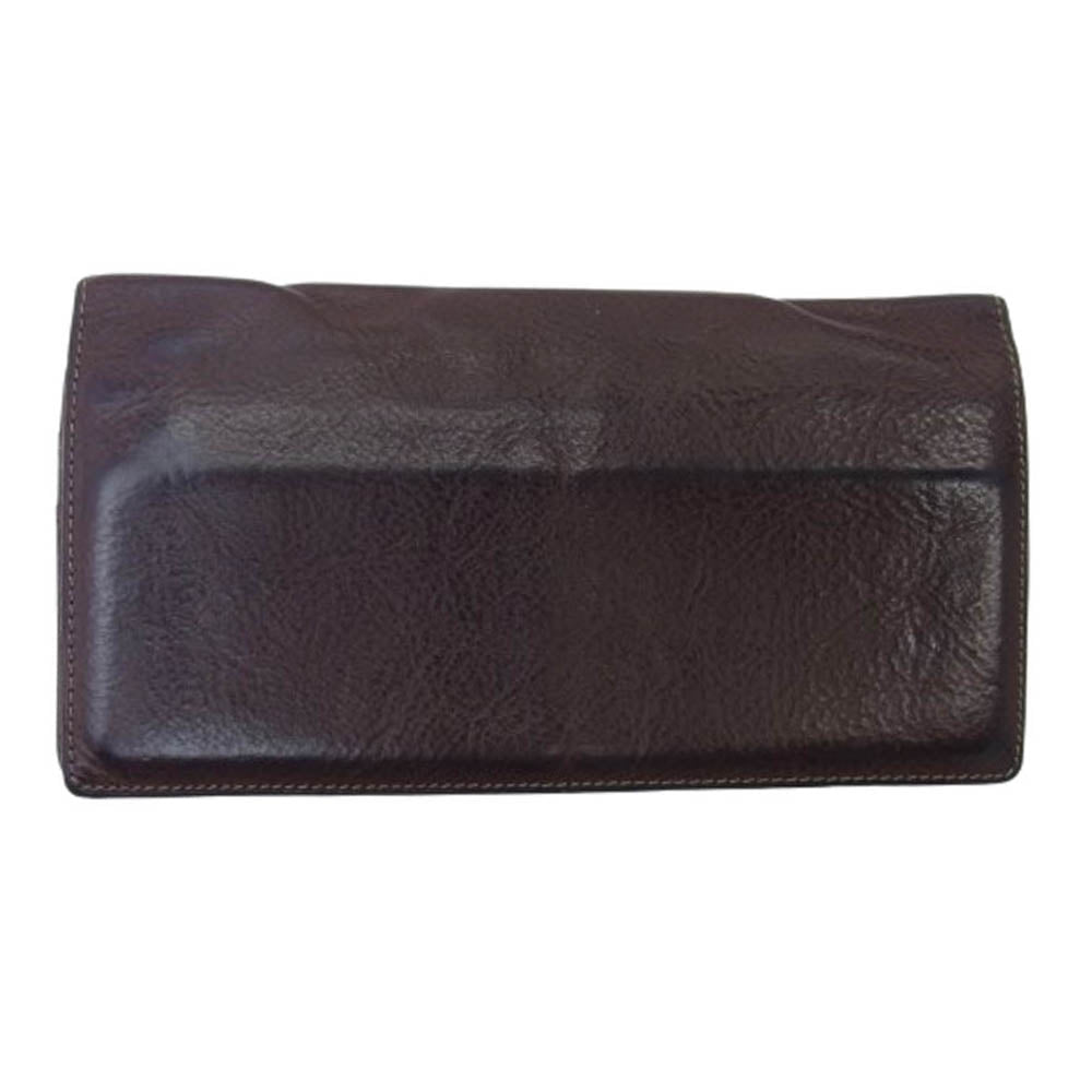 COCOMEISTER ココマイスター レザー ロングウォレット 長財布 ブラウン系【中古】