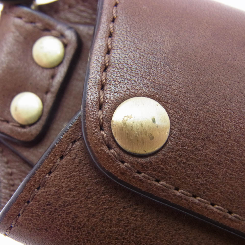 土屋鞄製造所 ビークル グリッピング キーケース ブラウン系【中古】