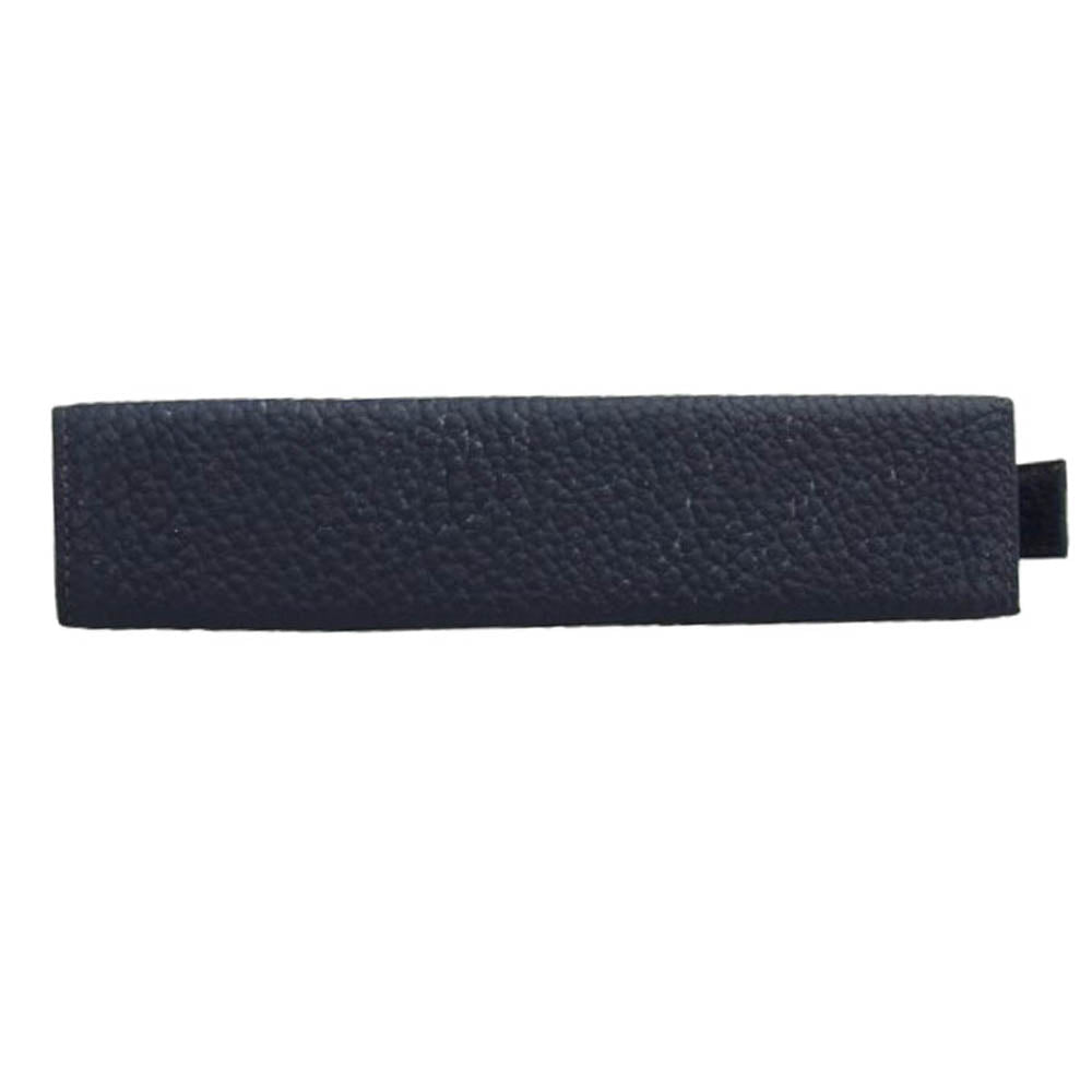 COCOMEISTER ココマイスター マットシュリンク リボー レザー ペンケース ダークネイビー系【中古】