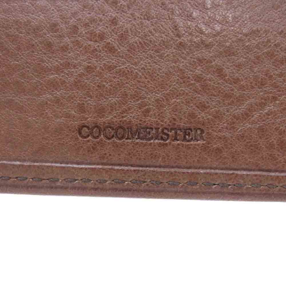 COCOMEISTER ココマイスター マルティーニ アーバンパース 二つ折り財布 コンパクトウォレット ブラウン系【中古】