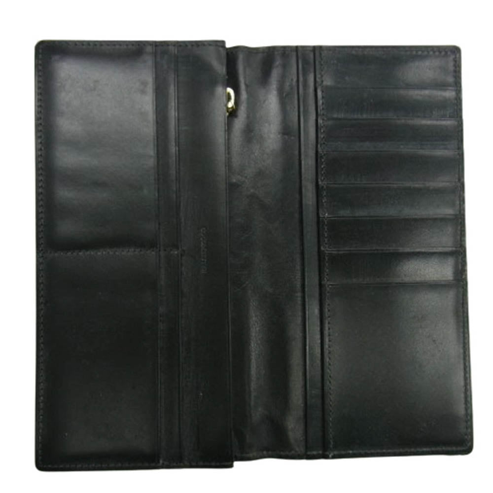 COCOMEISTER ココマイスター ジョージブライドル ブレニム ロングウォレット 長財布 ダークグリーン系【中古】