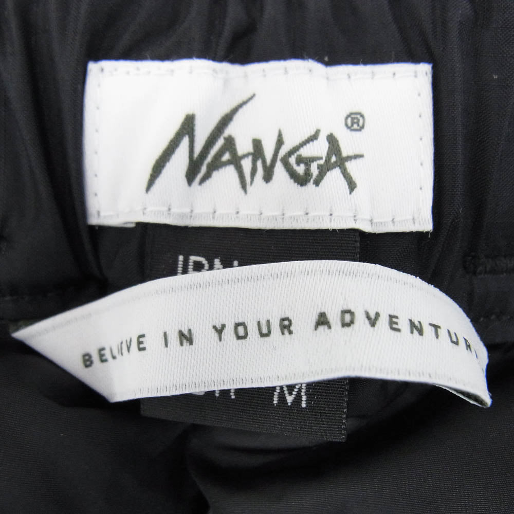 NANGA ナンガ N188BKG3 オーロラダウン パンツ ブラック系 L【新古品】【未使用】【中古】