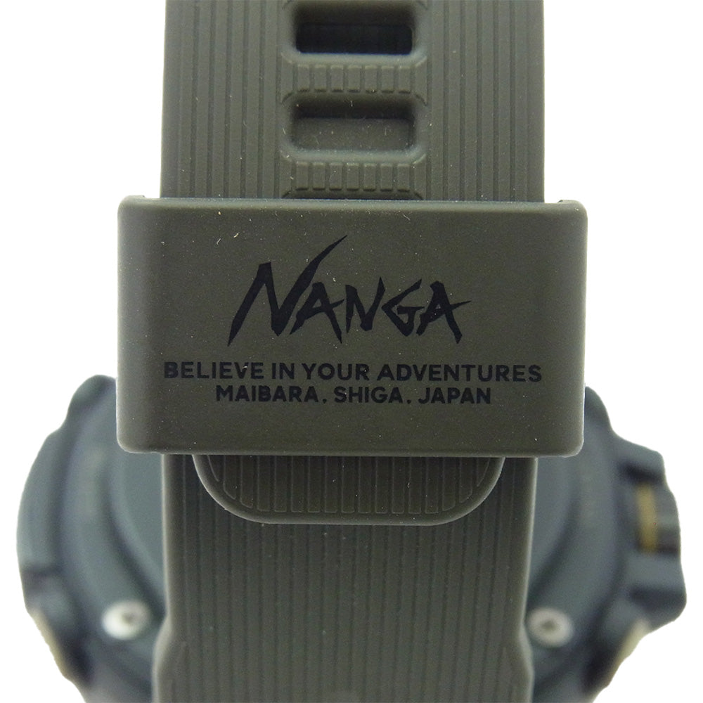 CASIO カシオ PRO TREK プロトレック × NANGA ナンガ PRW-6630NA-1A3JR Climber Line タフソーラー ウォッチ 腕時計【美品】【中古】