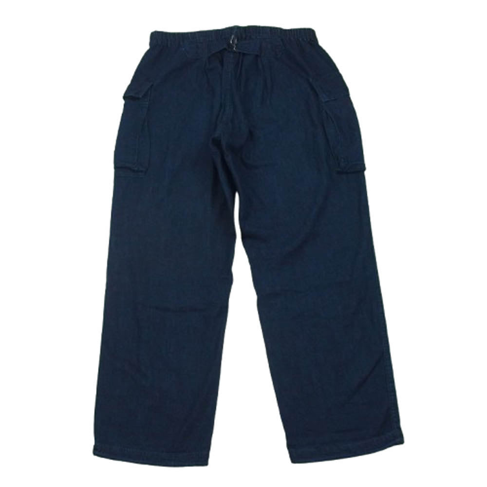 POST OVERALLS ポストオーバーオールズ 3308-VTI E-Z WALKABOUT Pants vintage twill indigo ウォークアバウト イージー デニム パンツ インディゴブルー系 L【中古】