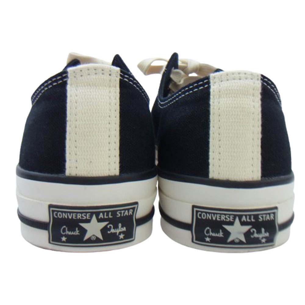 CONVERSE コンバース 1AD989 ADDICT CHUCK Taylor CANVAS アディクト ローカット スニーカー ブラック系 オフホワイト系 29cm【美品】【中古】