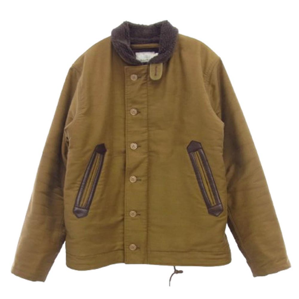 トロフィークロージング N-1.TR.mfg N-1 デッキ ジャケット カーキ系 42【中古】