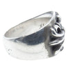 CHROME HEARTS クロムハーツ（原本有） KEEPER RING キーパーリング シルバー系 26号【中古】