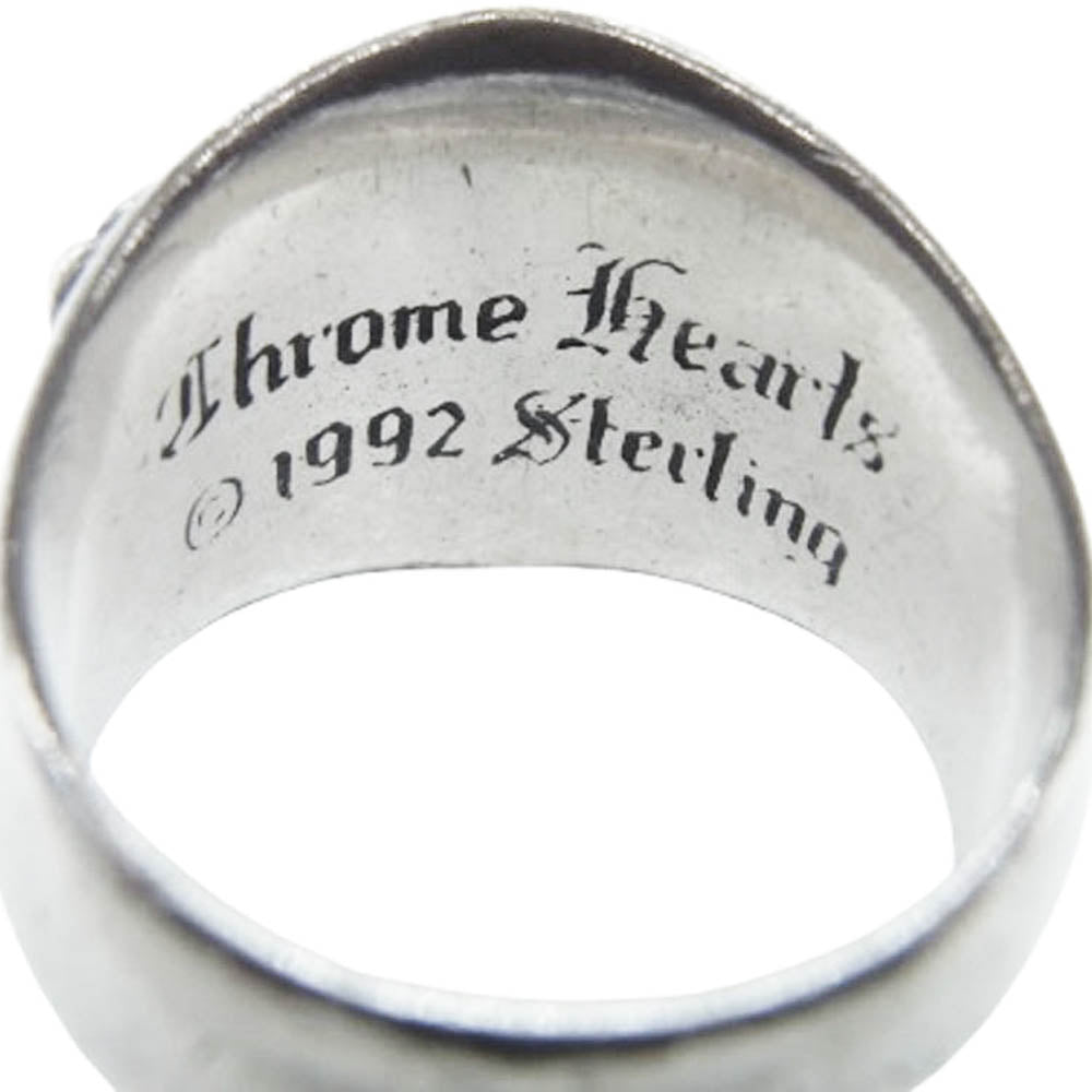 CHROME HEARTS クロムハーツ（原本有） KEEPER RING キーパーリング シルバー系 26号【中古】
