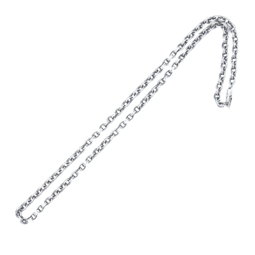 CHROME HEARTS クロムハーツ（原本無） 20inch PAPER CHAIN 20インチ ペーパーチェーン ネックレス シルバー系【中古】