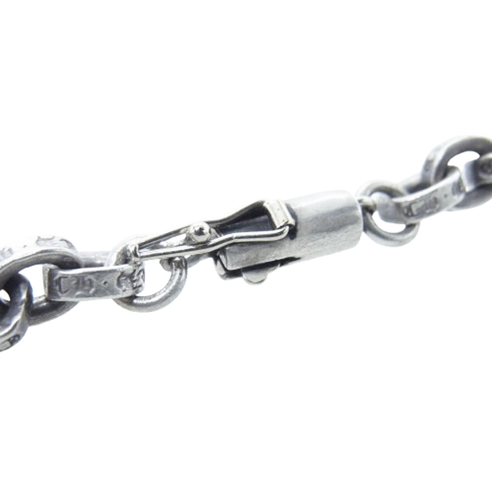 CHROME HEARTS クロムハーツ（原本無） 20inch PAPER CHAIN 20インチ ペーパーチェーン ネックレス シルバー系【中古】