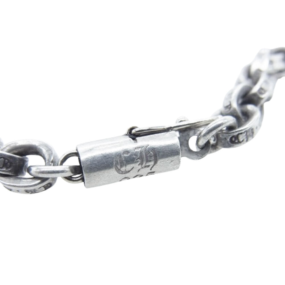 CHROME HEARTS クロムハーツ（原本無） 20inch PAPER CHAIN 20インチ ペーパーチェーン ネックレス シルバー系【中古】