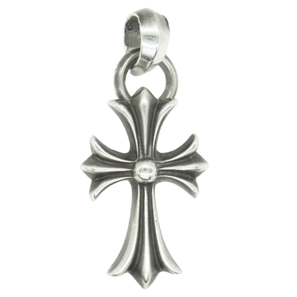 CHROME HEARTS クロムハーツ（原本有） CH CRS SML W BALE スモールCHクロスベイル Wベイル ペンダント トップ シルバー系【中古】