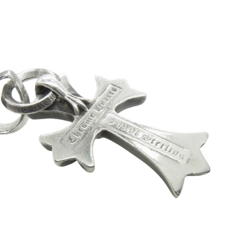 CHROME HEARTS クロムハーツ（原本有） CH CRS SML W BALE スモールCHクロスベイル Wベイル ペンダント トップ シルバー系【中古】