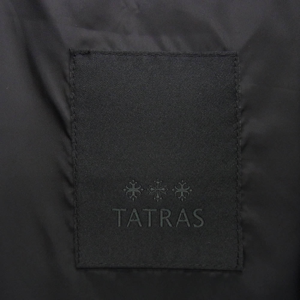 TATRAS タトラス 22AW MTAT22A4857-L ASTONI アストーニ スタンドカラー ボアブルゾン ブラック系 185/104A【中古】