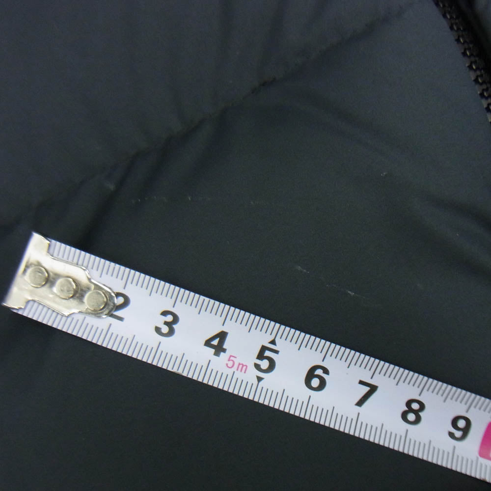 MONCLER モンクレール 22AW H20911A00105 54A81 モンクレールジャパンタグ CARDERE GIUBBOTTO ロゴプリントフーディー カルデラ ダウンジャケット ブラック系 ダークネイビー系 5【中古】