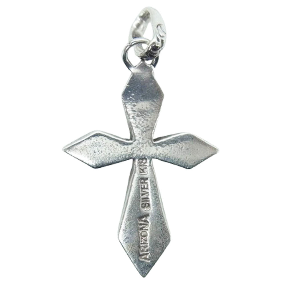ARIZONA FREEDOM アリゾナフリーダム シルバー K18太陽神 クロス 唐草 ペンダントトップ シルバー系【中古】