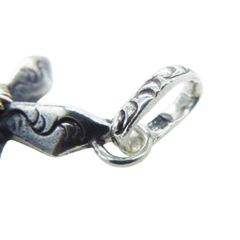 ARIZONA FREEDOM アリゾナフリーダム シルバー K18太陽神 クロス 唐草 ペンダントトップ シルバー系【中古】