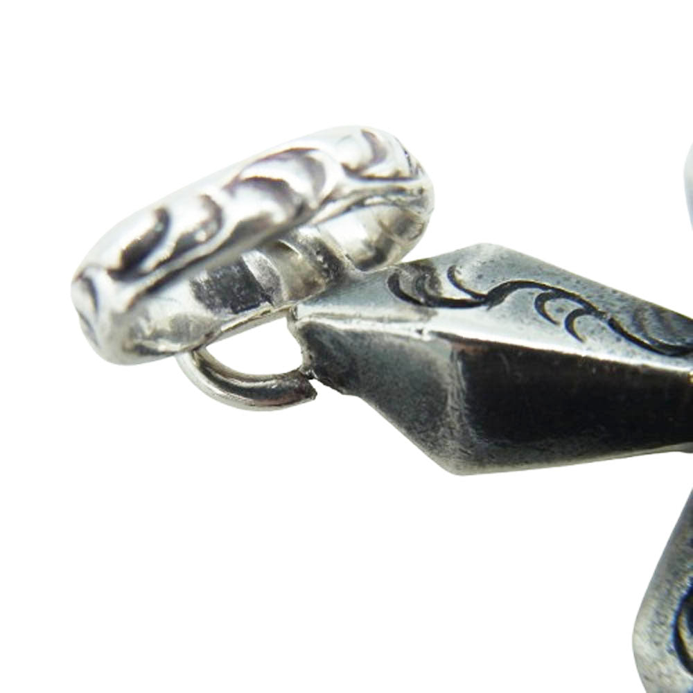 ARIZONA FREEDOM アリゾナフリーダム シルバー K18太陽神 クロス 唐草 ペンダントトップ シルバー系【中古】