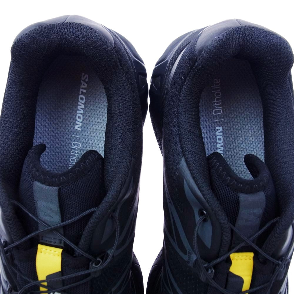 salomon サロモン XT-6 ADV Black ローカット スニーカー ブラック系 27cm【極上美品】【中古】