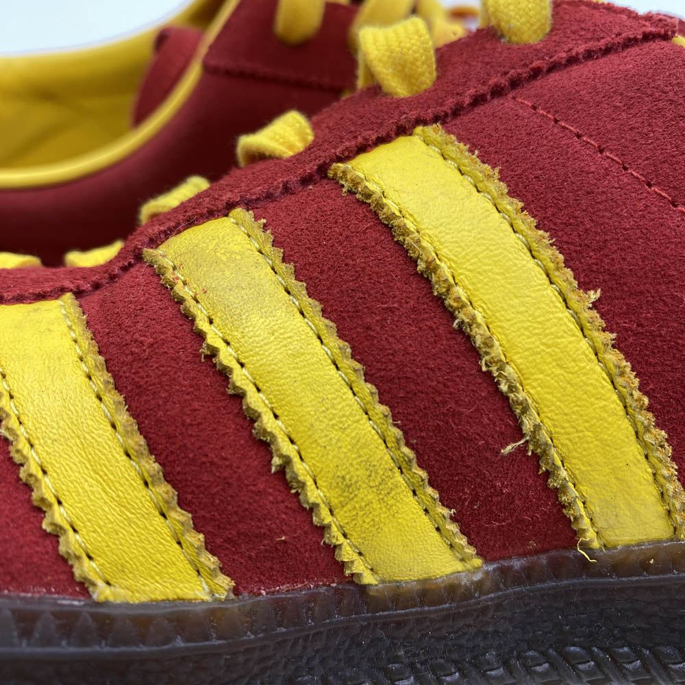 adidas アディダス CG2923 Spiritus SPZL ローカット スニーカー レッド系 27.5cm【中古】