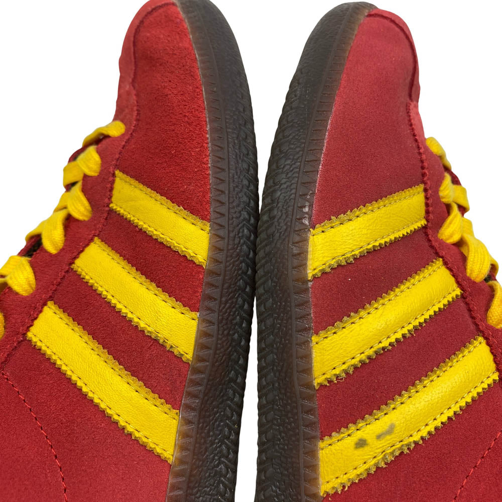 adidas アディダス CG2923 Spiritus SPZL ローカット スニーカー レッド系 27.5cm【中古】