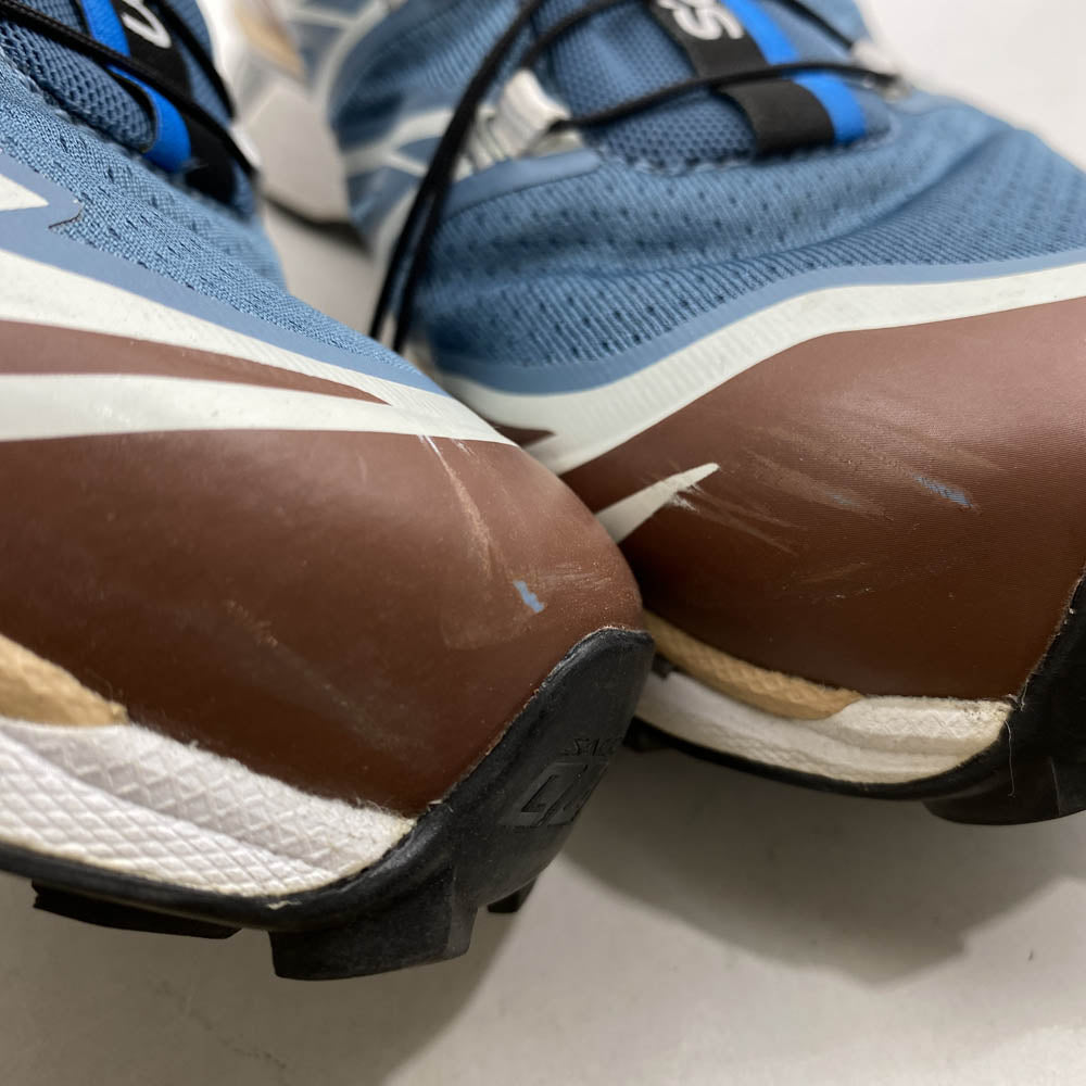 salomon サロモン 472931 XT-6 Adv Blue Brown White ランニングシューズ ローカット スニーカー マルチカラー系 26.5cm【中古】