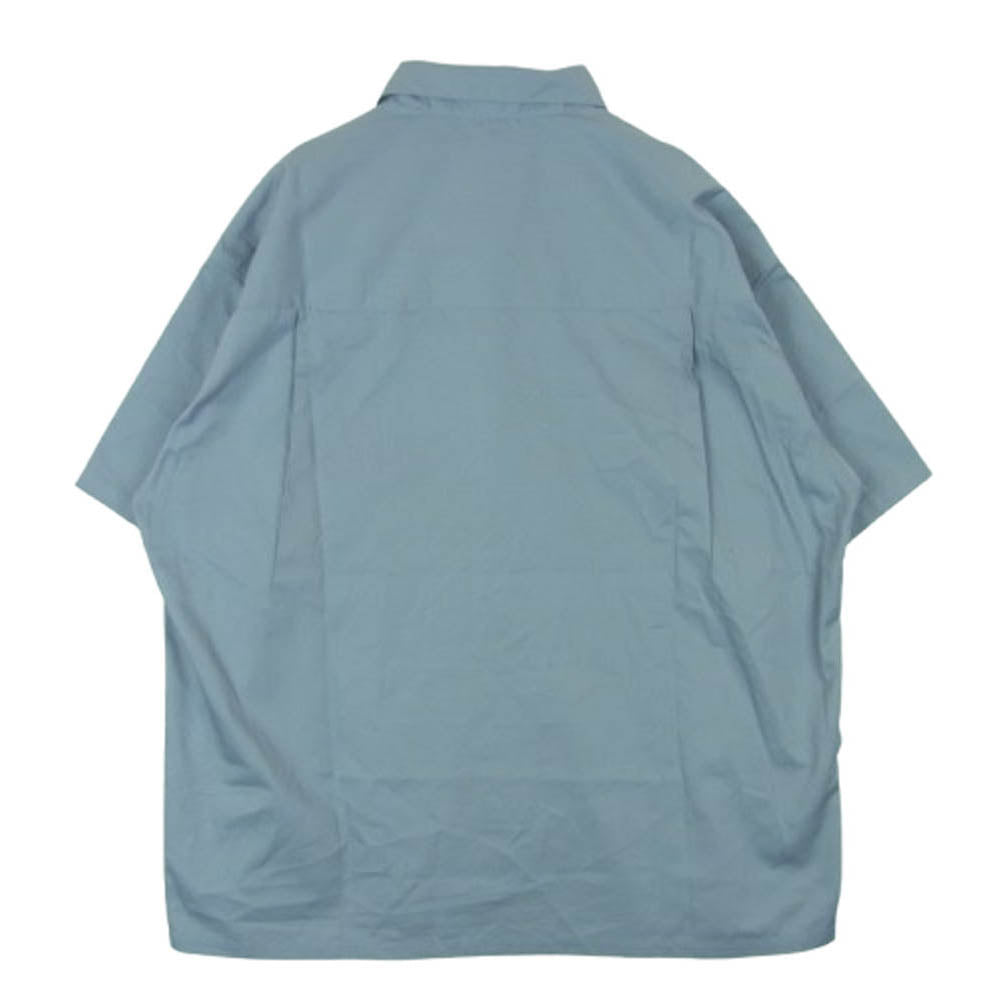 WTAPS ダブルタップス 24SS 241CWDT-SHM07 REPO SS CTPL.TWILL.PRTC ワッペンデザイン 半袖 ワーク シャツ グレー系 03【中古】
