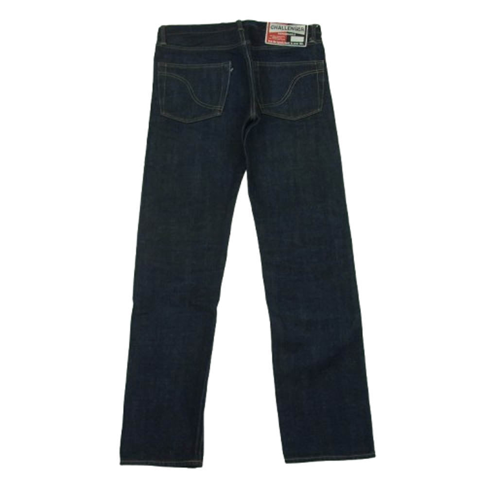 CHALLENGER チャレンジャー CLG-PT014-024 CLASSIC WASHED DENIM PANTS ウォッシュ加工 クラシック デニム パンツ インディゴブルー系 S【中古】