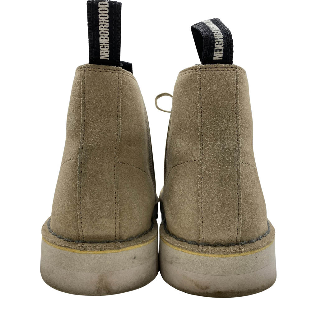 NEIGHBORHOOD ネイバーフッド 24SS × CLARKS クラークス DESERT BOOT デザート ブーツ スエード サイドゴア 26.5cm【中古】