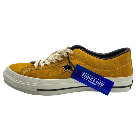 CONVERSE コンバース 33702060 ONE STAR J VTG OX GOLD ワンスター J オックス スエード ローカットスニーカー イエロー系 28cm【新古品】【未使用】【中古】