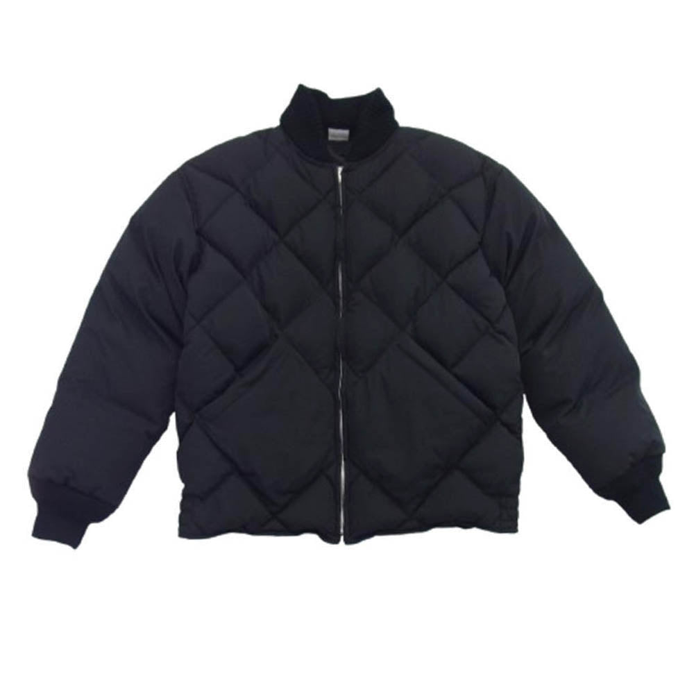 トーキョーインディアンズモーターサイクル Quilted Down Jacket キルティング ダウンジャケット ブラック系 L【中古】