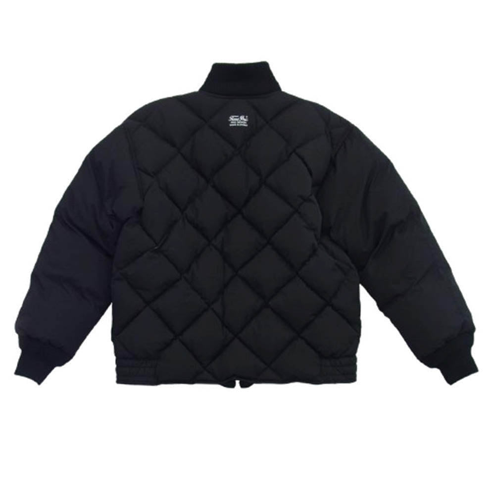 トーキョーインディアンズモーターサイクル Quilted Down Jacket キルティング ダウンジャケット ブラック系 L【中古】