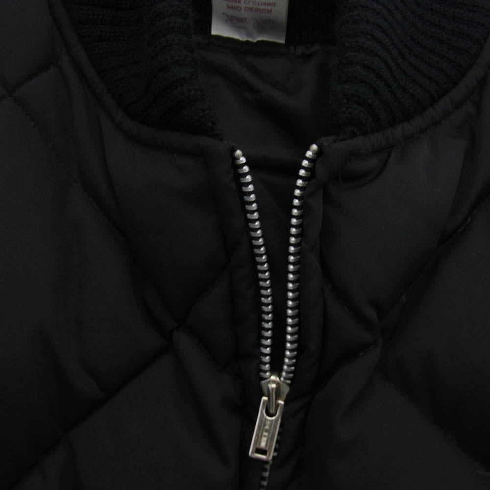 トーキョーインディアンズモーターサイクル Quilted Down Jacket キルティング ダウンジャケット ブラック系 L【中古】