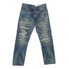 NEIGHBORHOOD ネイバーフッド 24AW 242XBNH-PTM09 SAVAGE DENIM DP MID PANTS ダメージ加工 サベージ デニムパンツ インディゴブルー系 M【中古】