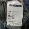 NEIGHBORHOOD ネイバーフッド 24AW 242XBNH-PTM09 SAVAGE DENIM DP MID PANTS ダメージ加工 サベージ デニムパンツ インディゴブルー系 M【中古】