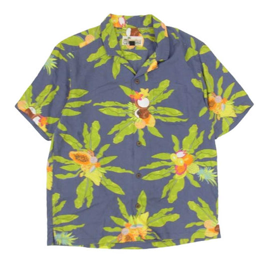 patagonia パタゴニア STY52551SP20 PATALOHA パタロハ LIMITED EDITION リミテッド エディション アロハ 半袖 シャツ ブルーグレー系 S【中古】