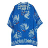 NEIGHBORHOOD ネイバーフッド 20SS 201TSNH-SHM07 ALOHA ROOSTER アロハ 半袖 シャツ ブルー系 M【極上美品】【中古】