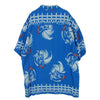 NEIGHBORHOOD ネイバーフッド 20SS 201TSNH-SHM07 ALOHA ROOSTER アロハ 半袖 シャツ ブルー系 M【極上美品】【中古】