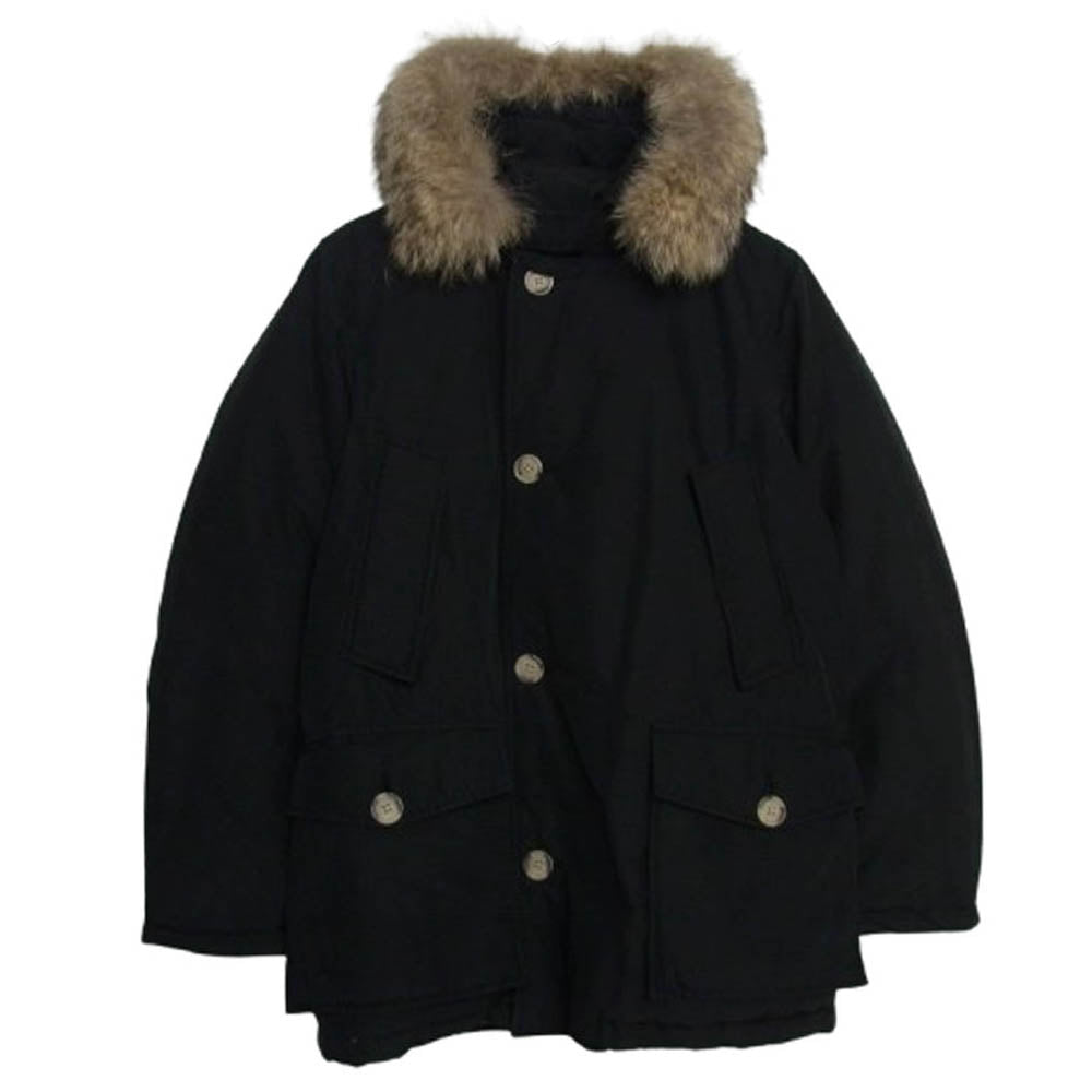 WOOLRICH ウールリッチ WOCPS2393D ARCTIC PARKA ML アークティックパーカ ダウン ジャケット ブラック系 us s【中古】