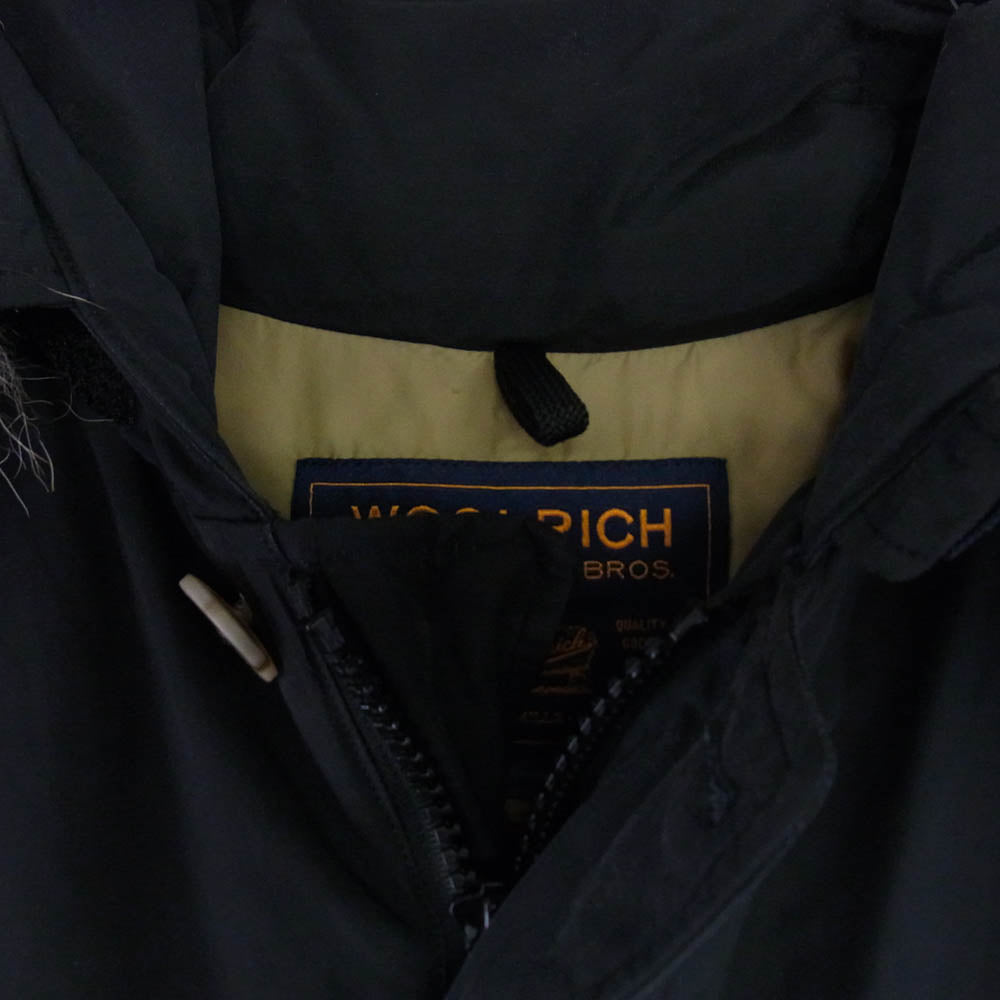 WOOLRICH ウールリッチ WOCPS2393D ARCTIC PARKA ML アークティックパーカ ダウン ジャケット ブラック系 us s【中古】