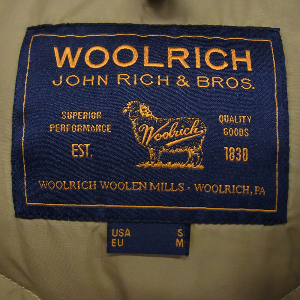 WOOLRICH ウールリッチ WOCPS2393D ARCTIC PARKA ML アークティックパーカ ダウン ジャケット ブラック系 us s【中古】